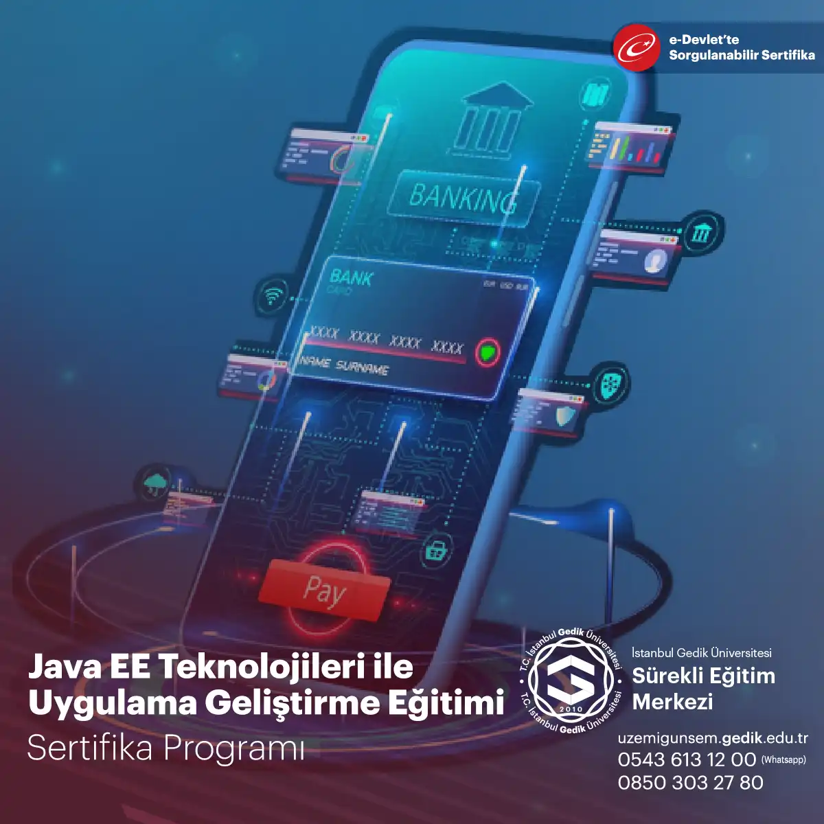 Java EE Teknolojileri ile Uygulama Geliştirme Eğitimi Sertifika Programı